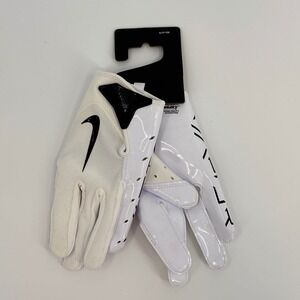 Nike Vapor‎ Jet Football Gloves Youth Small White Black New
